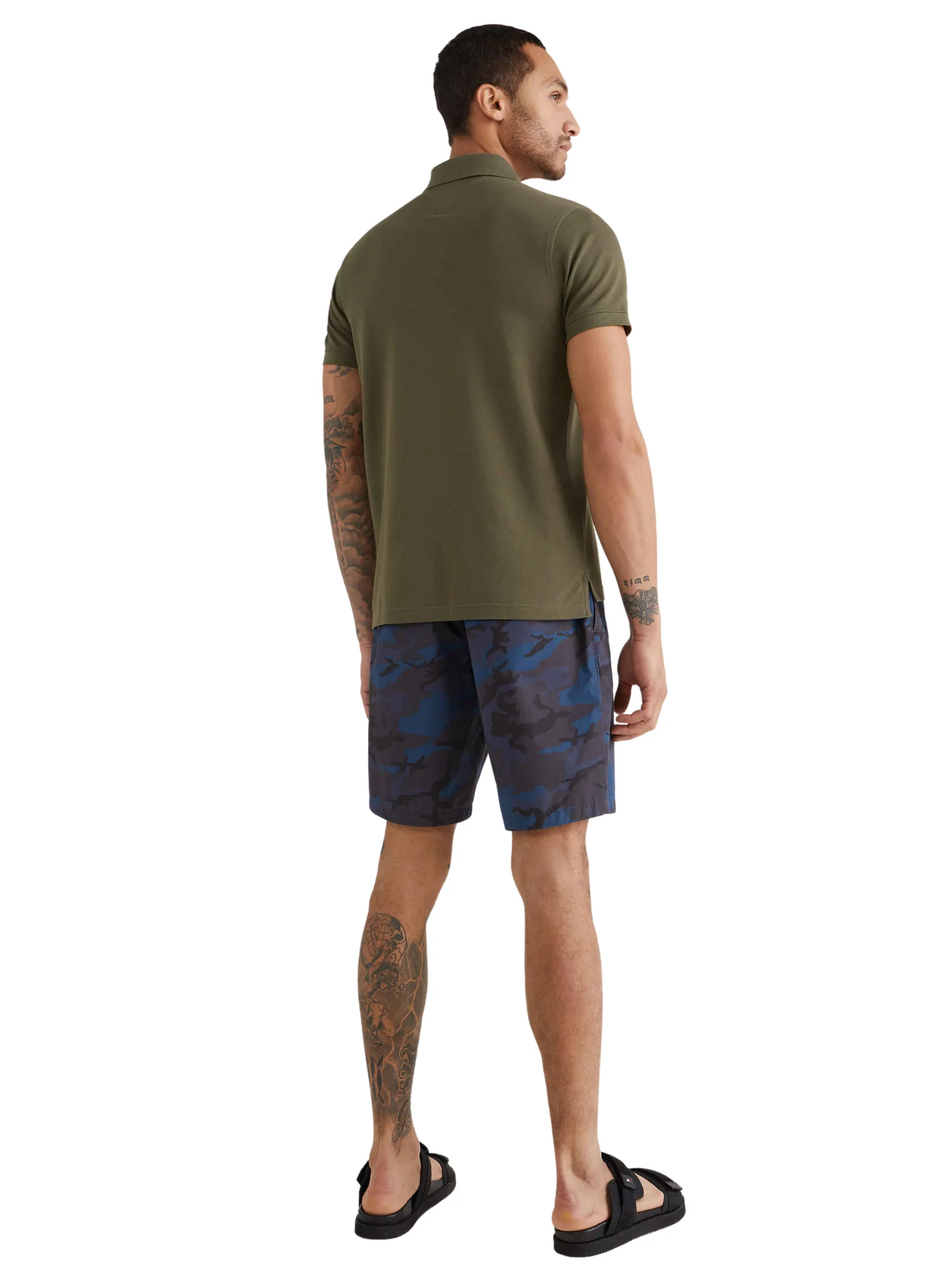 TOMMY HILFIGER Men POLO GREEN