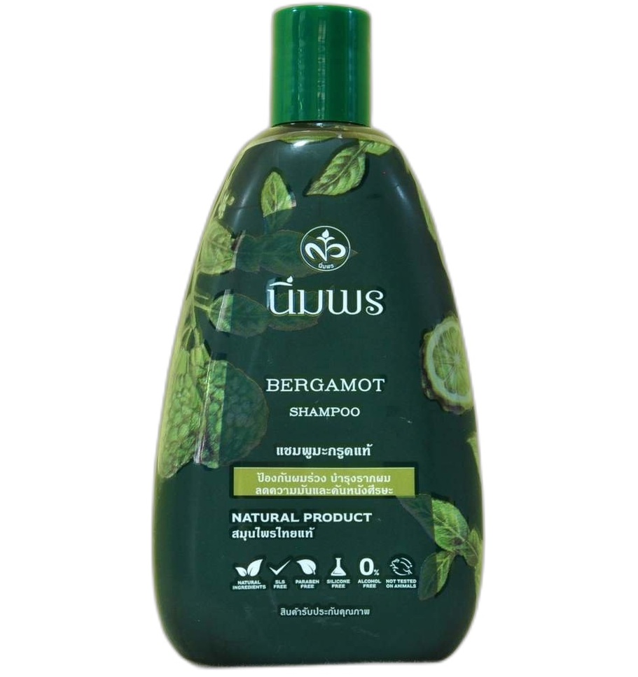 Безсульфатный шампунь с бергамотом Nimporn 200 мл