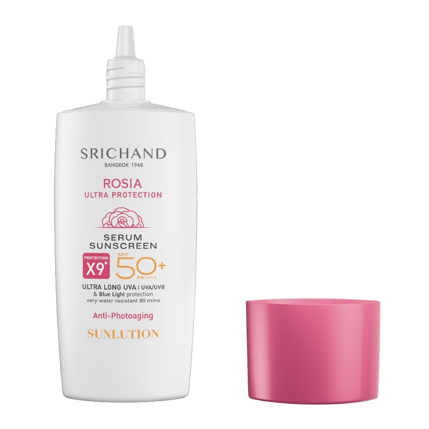 Srichand Sunlution Rosia Ultra Protection Serum Sunscreen SPF50+ PA++++ 40ml.