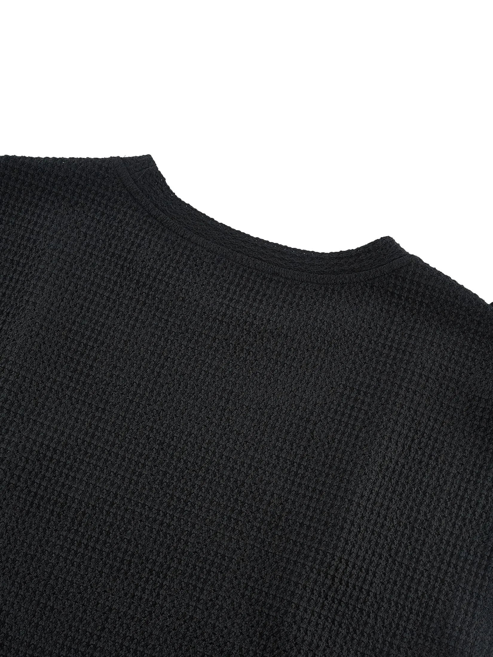 G2000 Women Clothing Crew Neck Shoulder Strap Top Regular Fit - Black