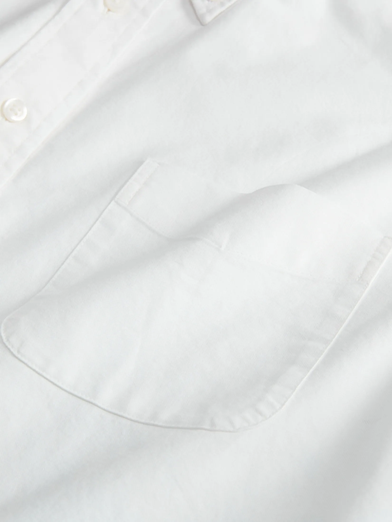 GIORDANO Men s Online Exclusive Relaxed Oxford Shirt (Korea) White