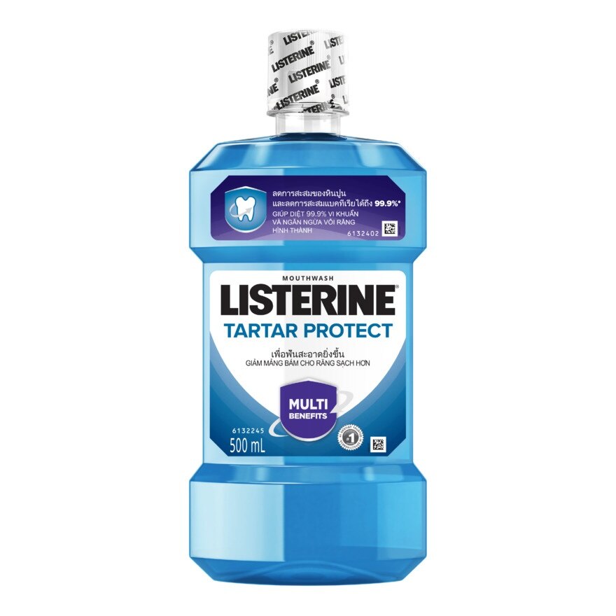 Listerine Mouthwash Tartar Protect 500 Ml. - Blue