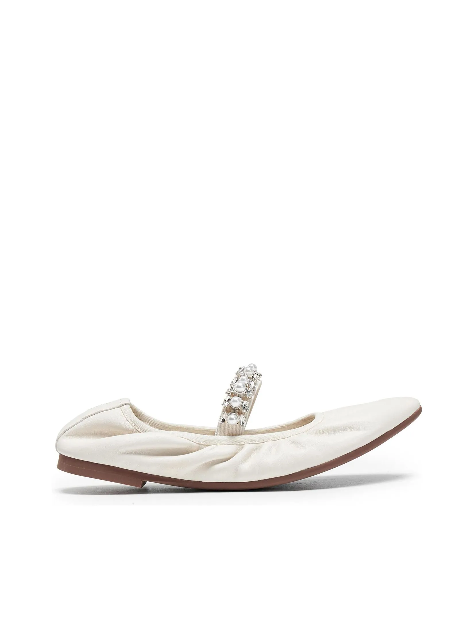 STACCATO Women Flat Shoes Crystal Strap