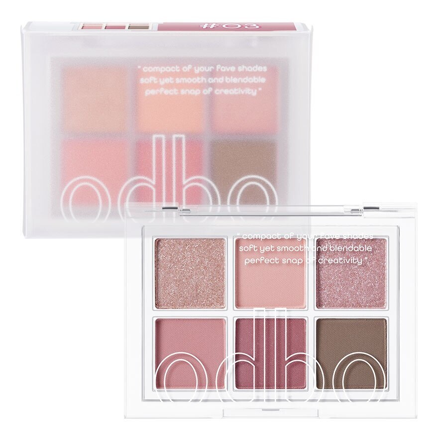 Odbo Signature Eyeshadow Palette 02 - 03 Spring