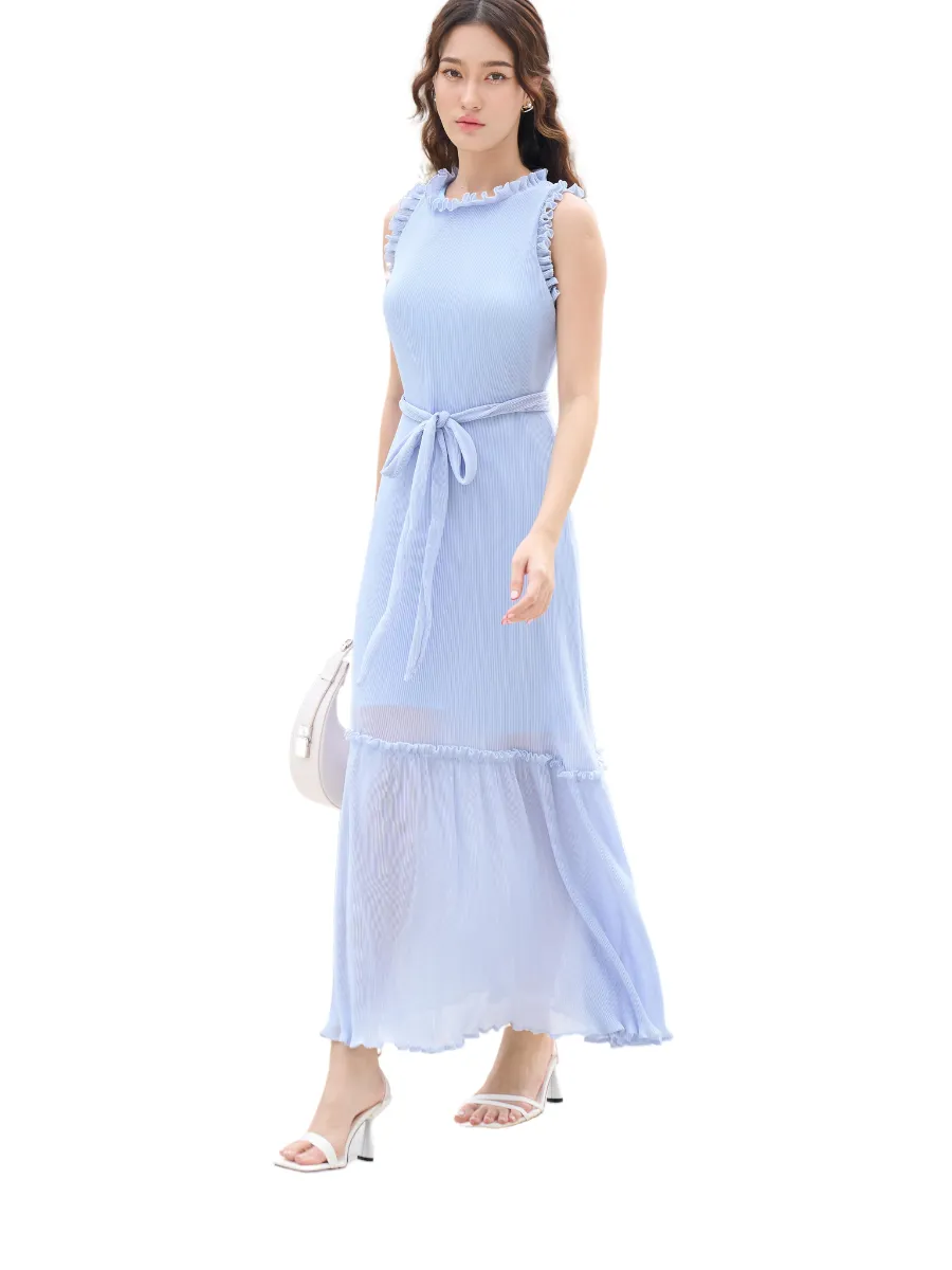ROSE THE LABEL Blue-Hazel dress