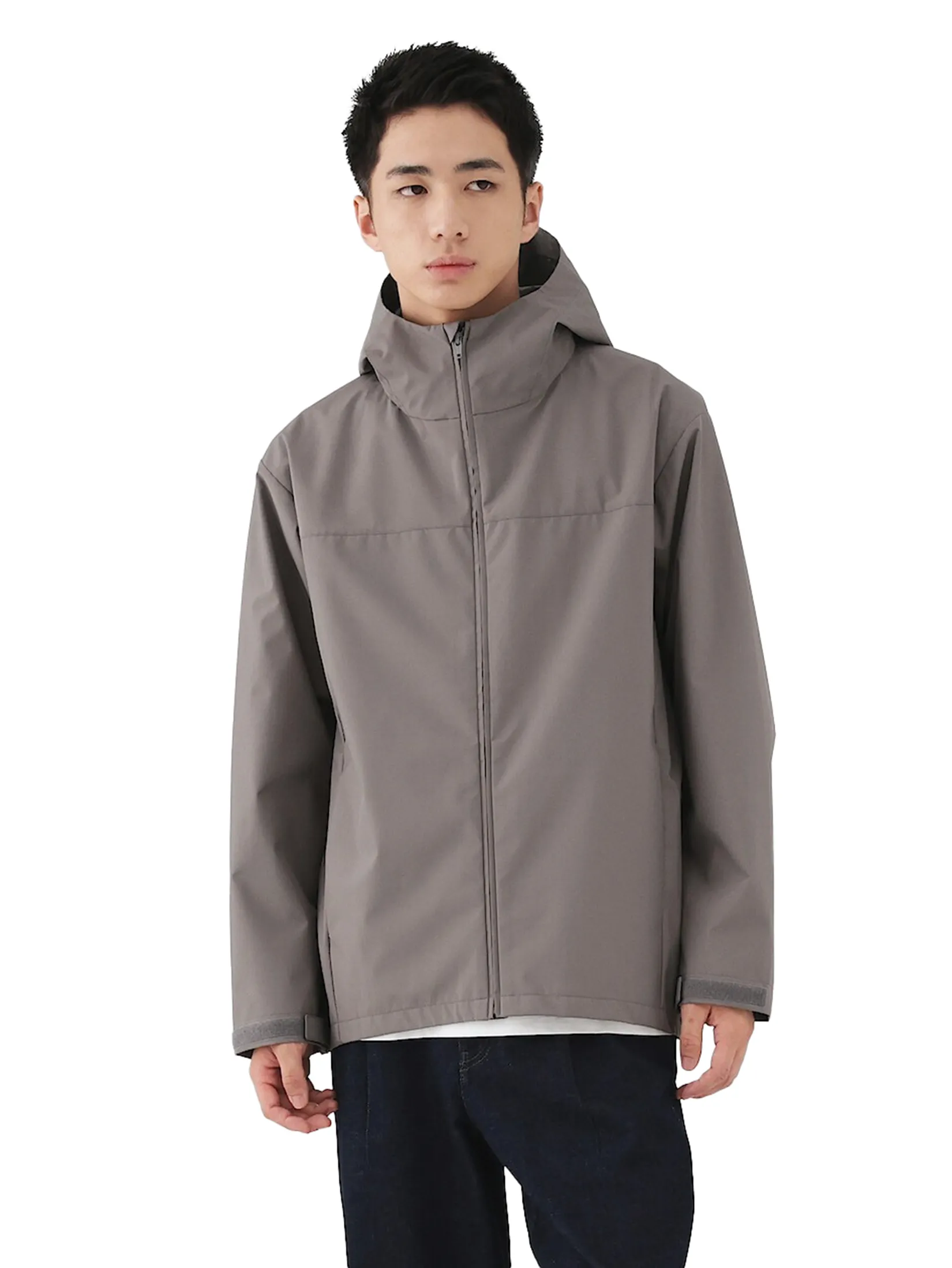 MUJI Men Hooded Jacket Water Repellent