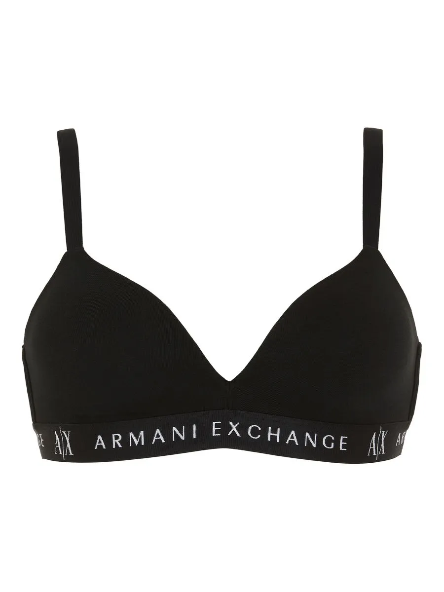 ARMANI EXCHANGE Women's Bra - Black