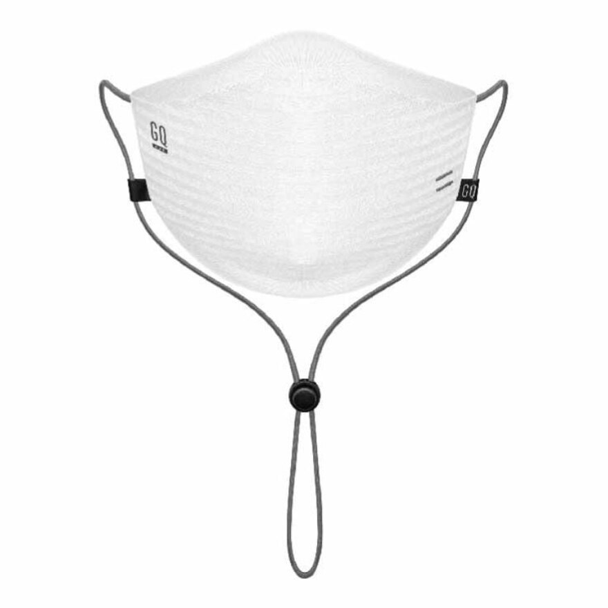 GQ Max Liquid-Repellent And Anti-Pollution Reusable Mask White 1pcs.