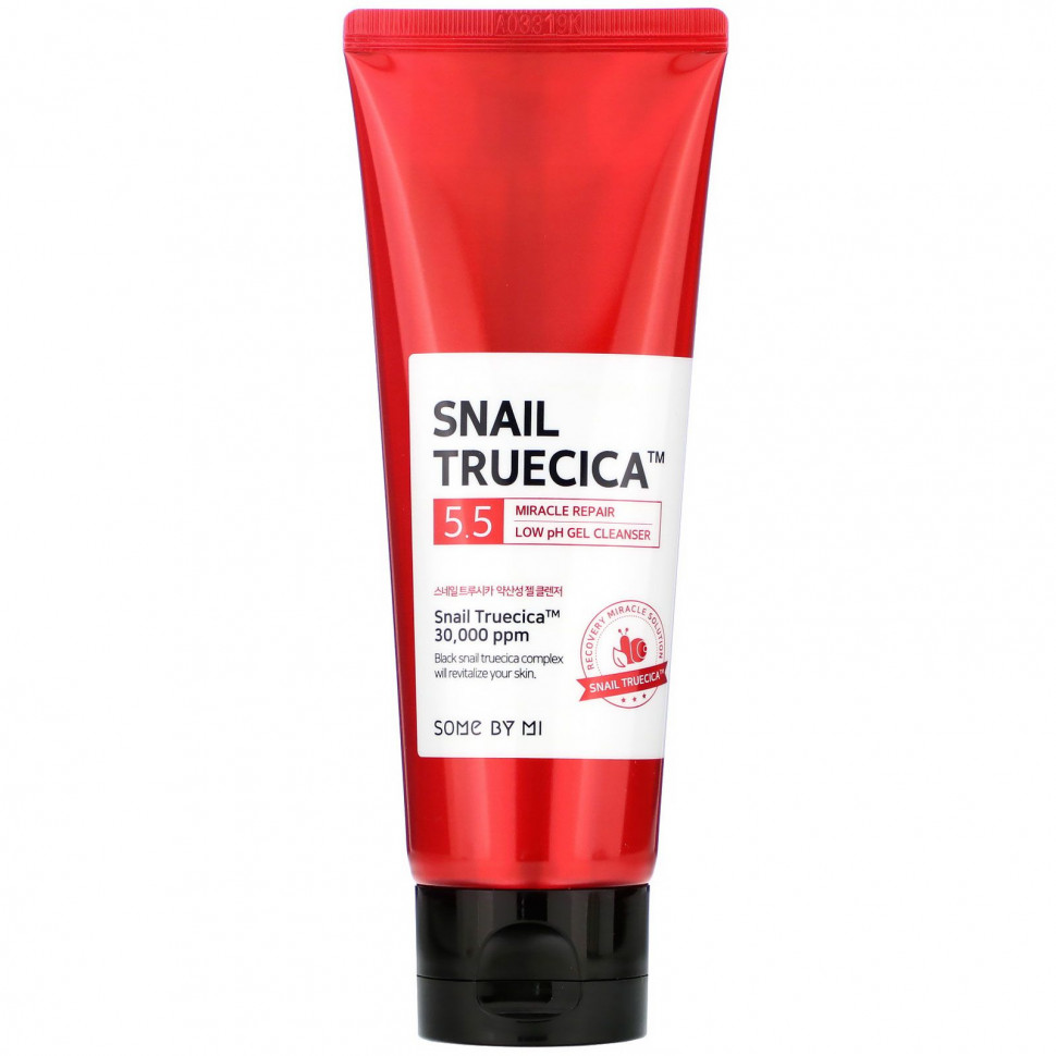 Some By Mi, Snail Truecica, Гель для умывания Miracle Repair с низким pH, 3,38 жидких унций (100 мл)