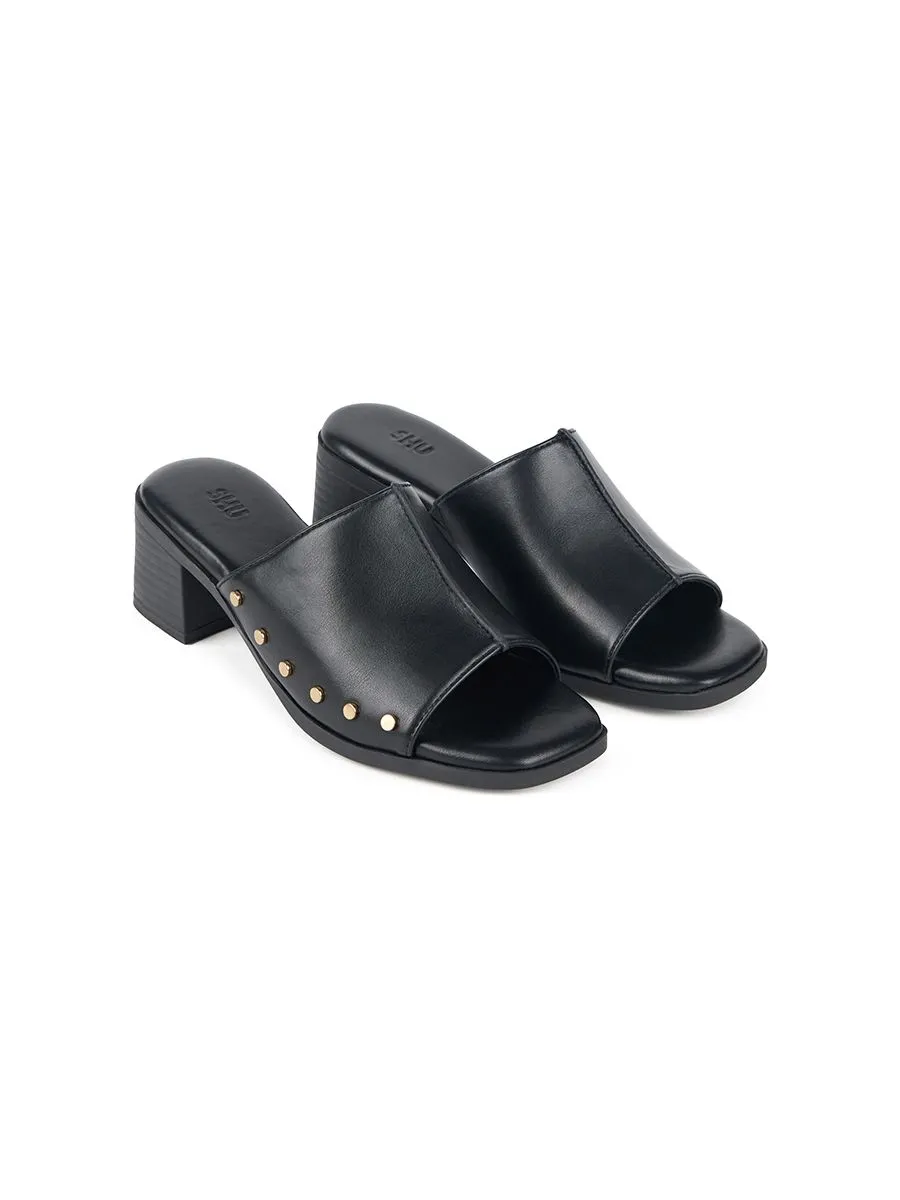 SHU WOWEN  BEDDY 2" MULE - BLACK