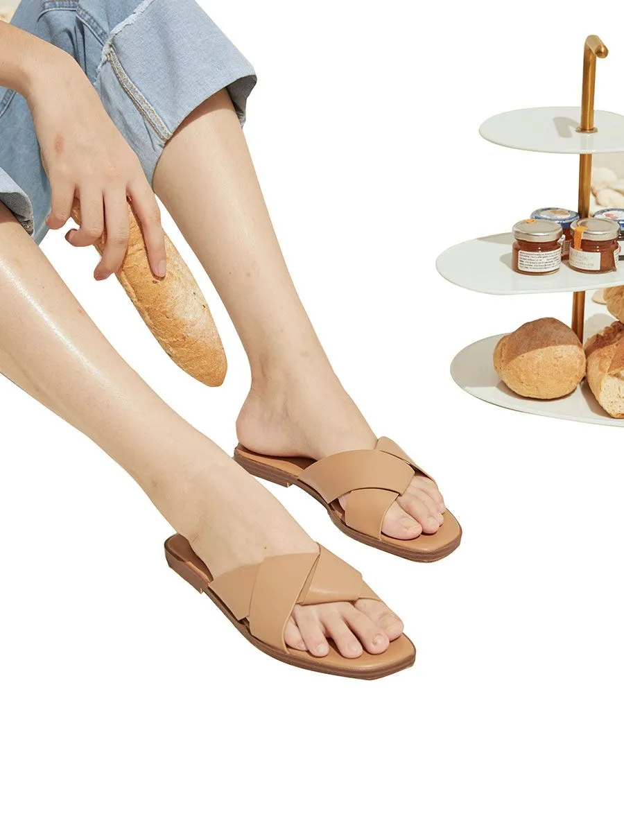 BUCKLE ME Sandals Butterfly BM17NU Nude