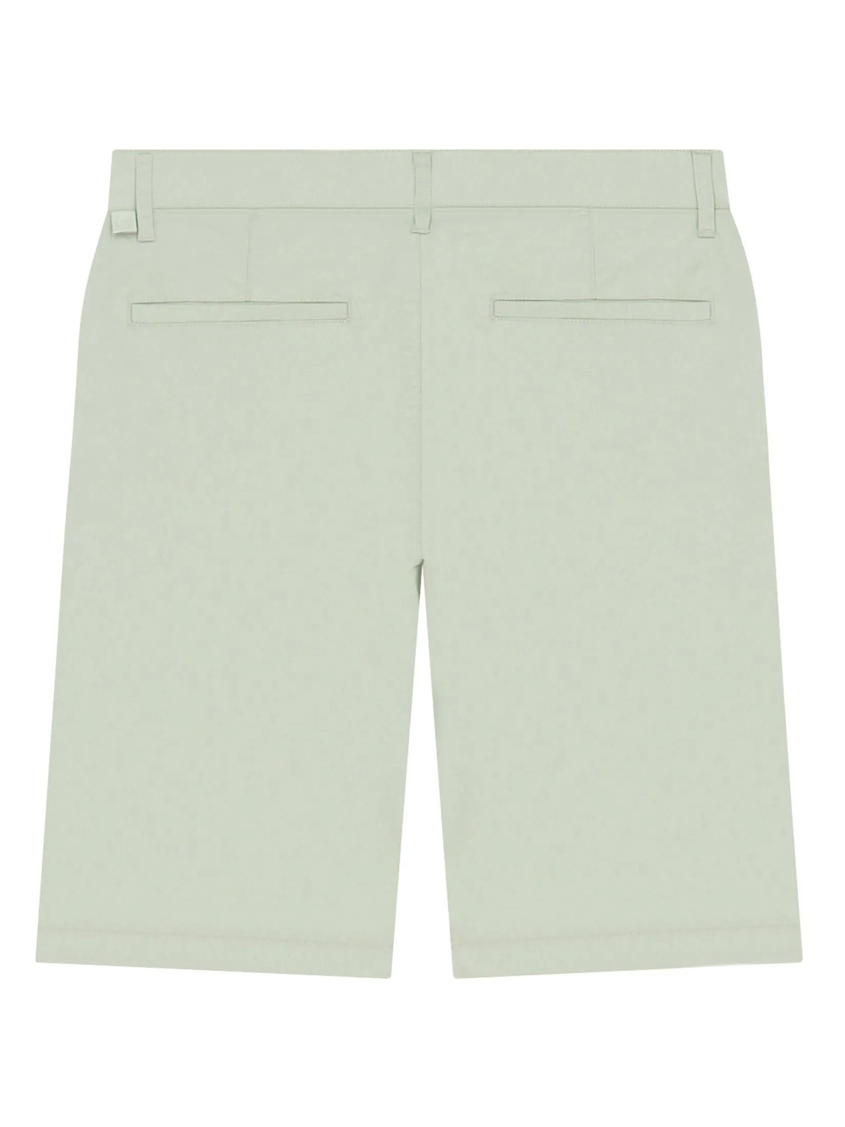 GIORDANO Men's Slim Cool-touch Shorts (180° Elastic Waist) Bud Green