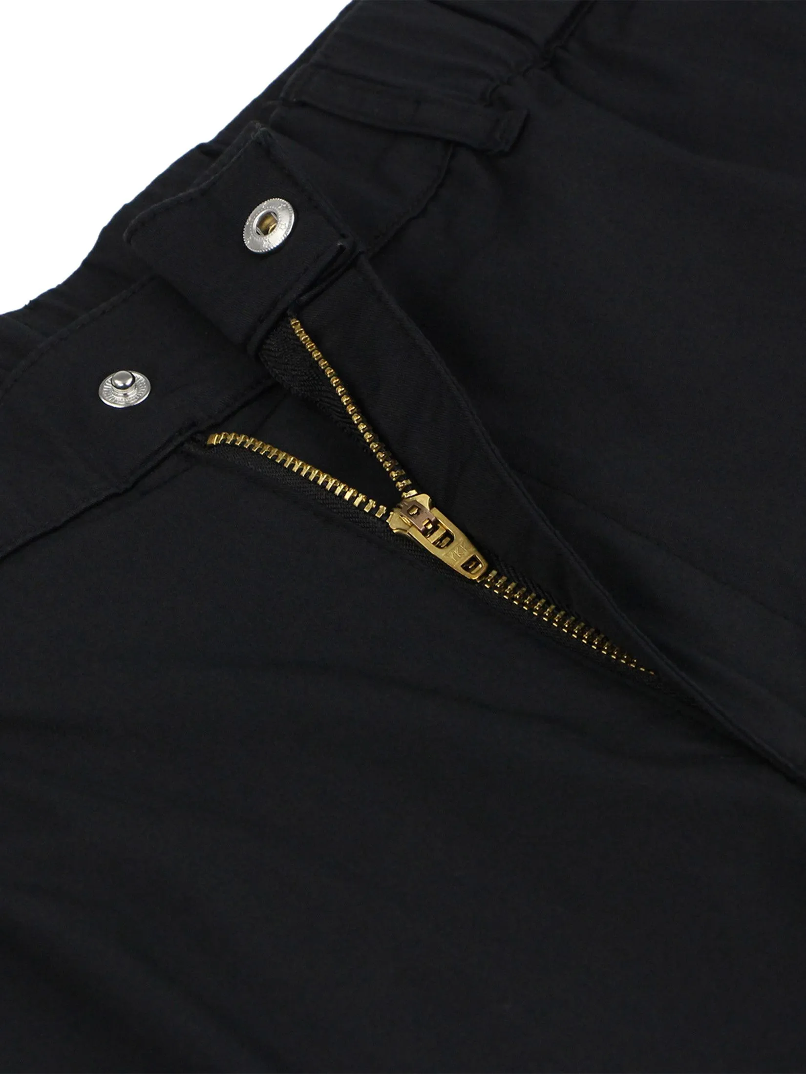 GIORDANO Men's Relax Easy Care Cool Cargo Shorts Black