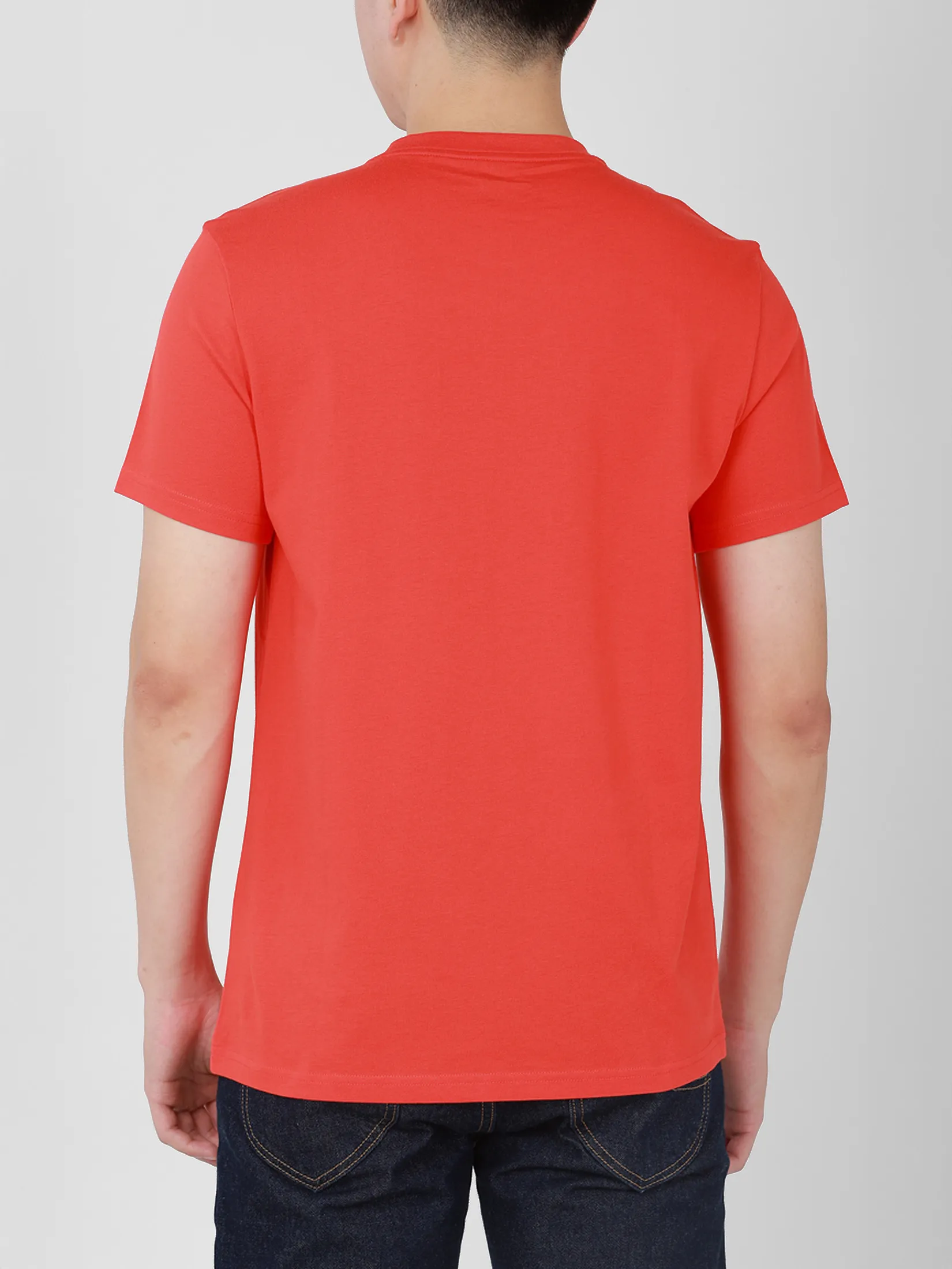 LEE Men s Tee Short Sleeve Regular Fit Orange