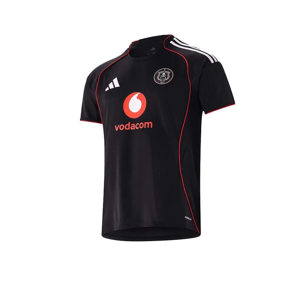 ADIDAS Men Orlando Pirates FC Home 2025/26 Jersey Black - AD001SH777EMTH