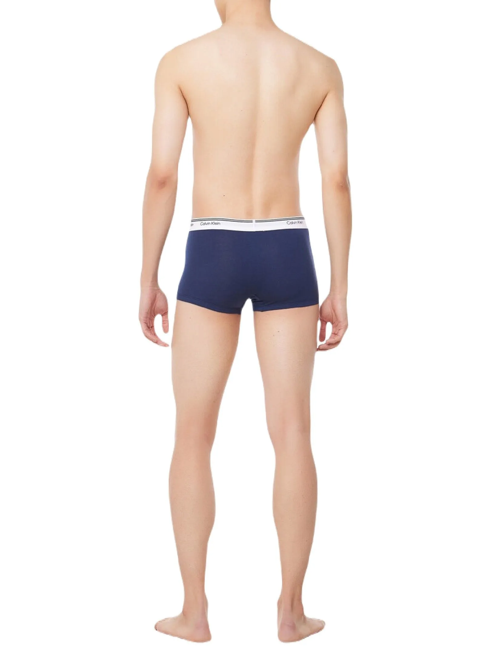 CALVIN KLEIN Men's Balance Cotton Low Rise Trunk 3Pack Multicolor