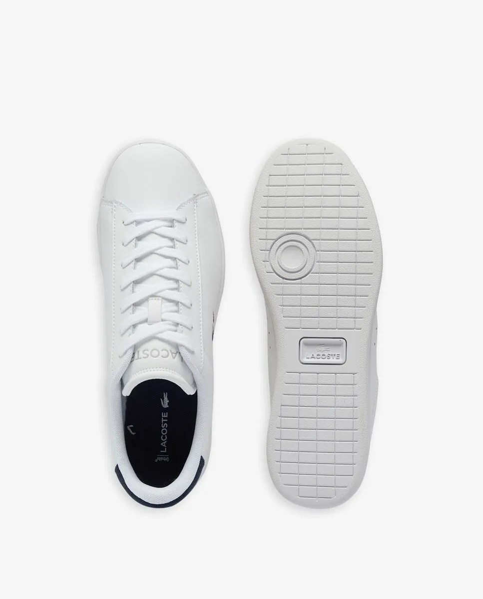 LACOSTE Men’s Carnaby Set Leather Sneakers White