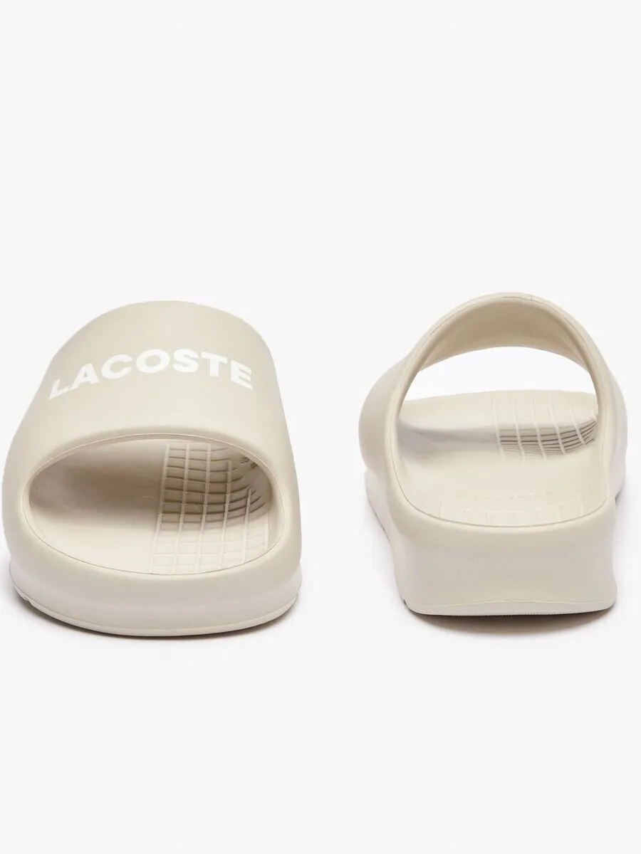 LACOSTE White Men’s Branded Serve Slide 2.0