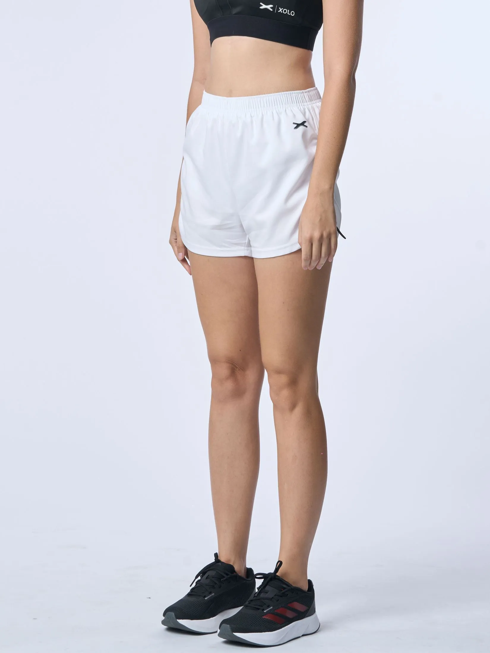 XOLO White TRAINING SHORTS (039041)