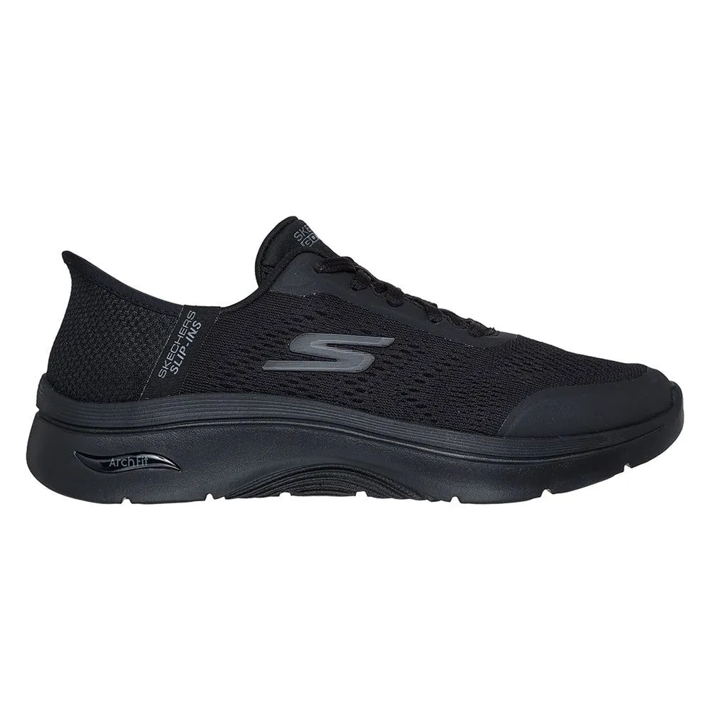 SKECHERS Women Training Shoes Slip-ins®: GO WALK® Arch Fit® 2.0 - Valencia Black - SK108SH697ELTH