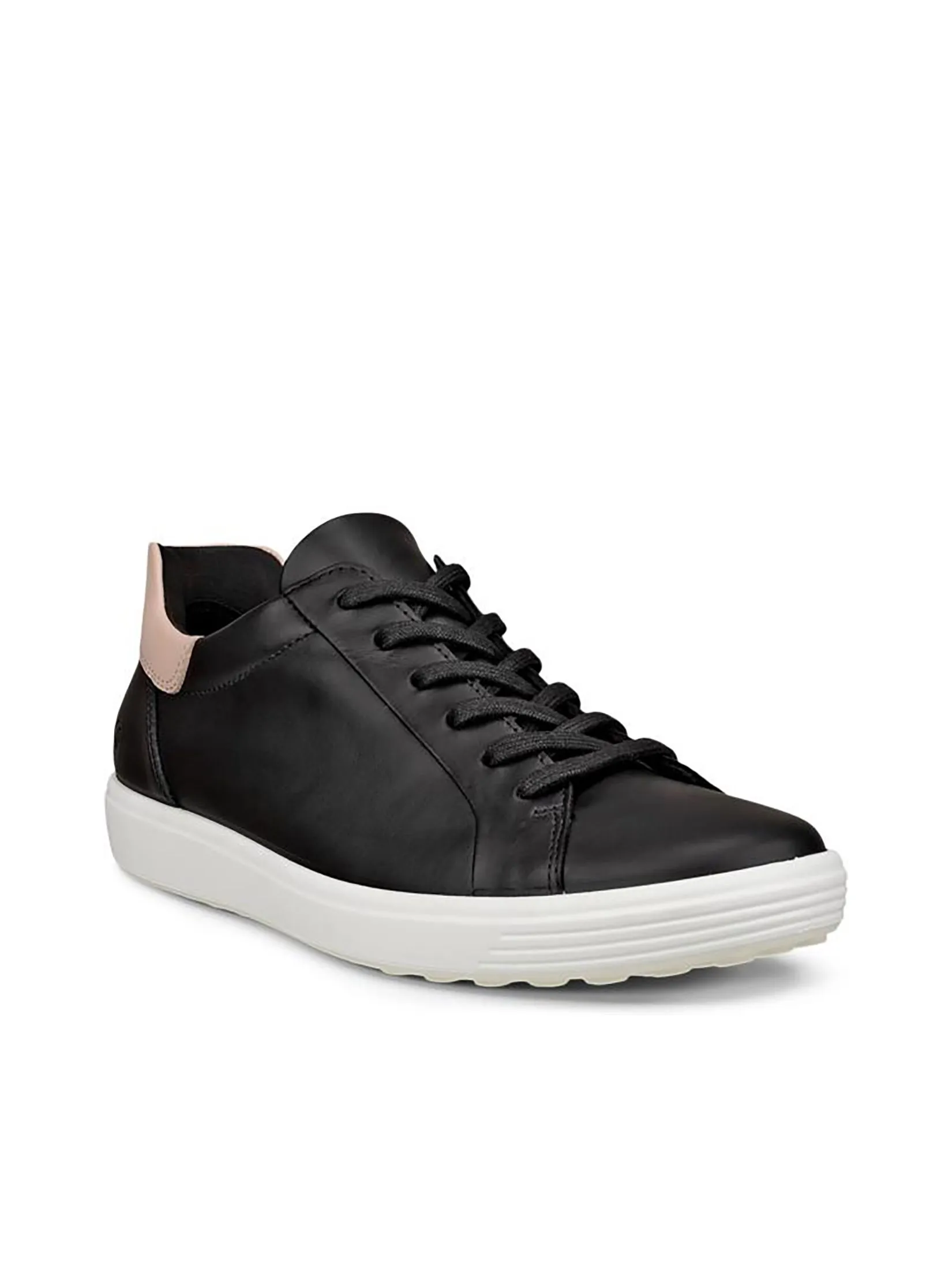 ECCO Women Sneakers Soft7 Black/Rose Dust