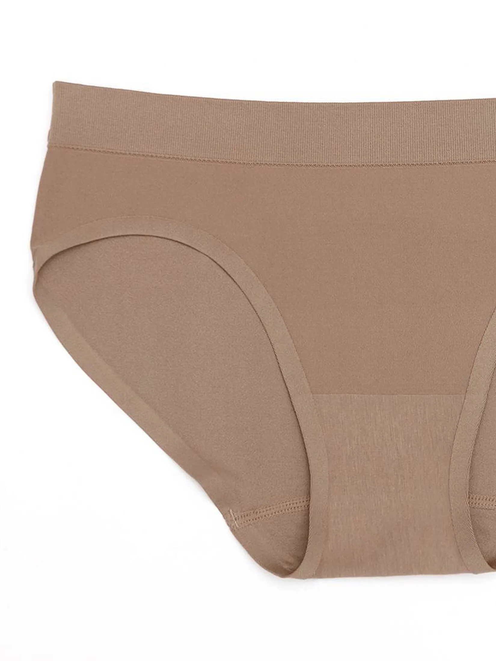 SABINA Panty Woman Seamless Fit Panty Zone Collection - Tan