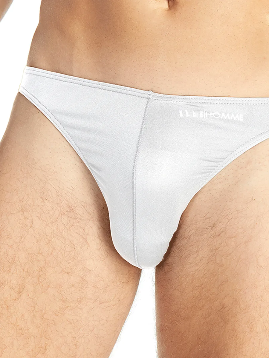 ELLE HOMME MEN BIKINI UNDERWEAR KUB8003WH ( 1 Pack / 3 Pcs. ) - White