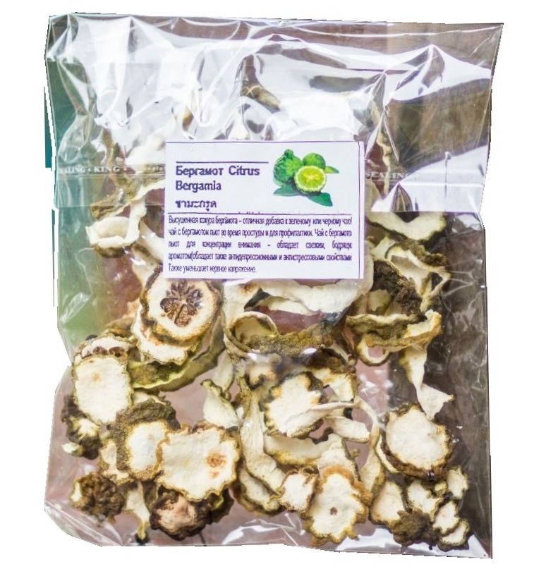 Сушеная кожура бергамота 50 гр