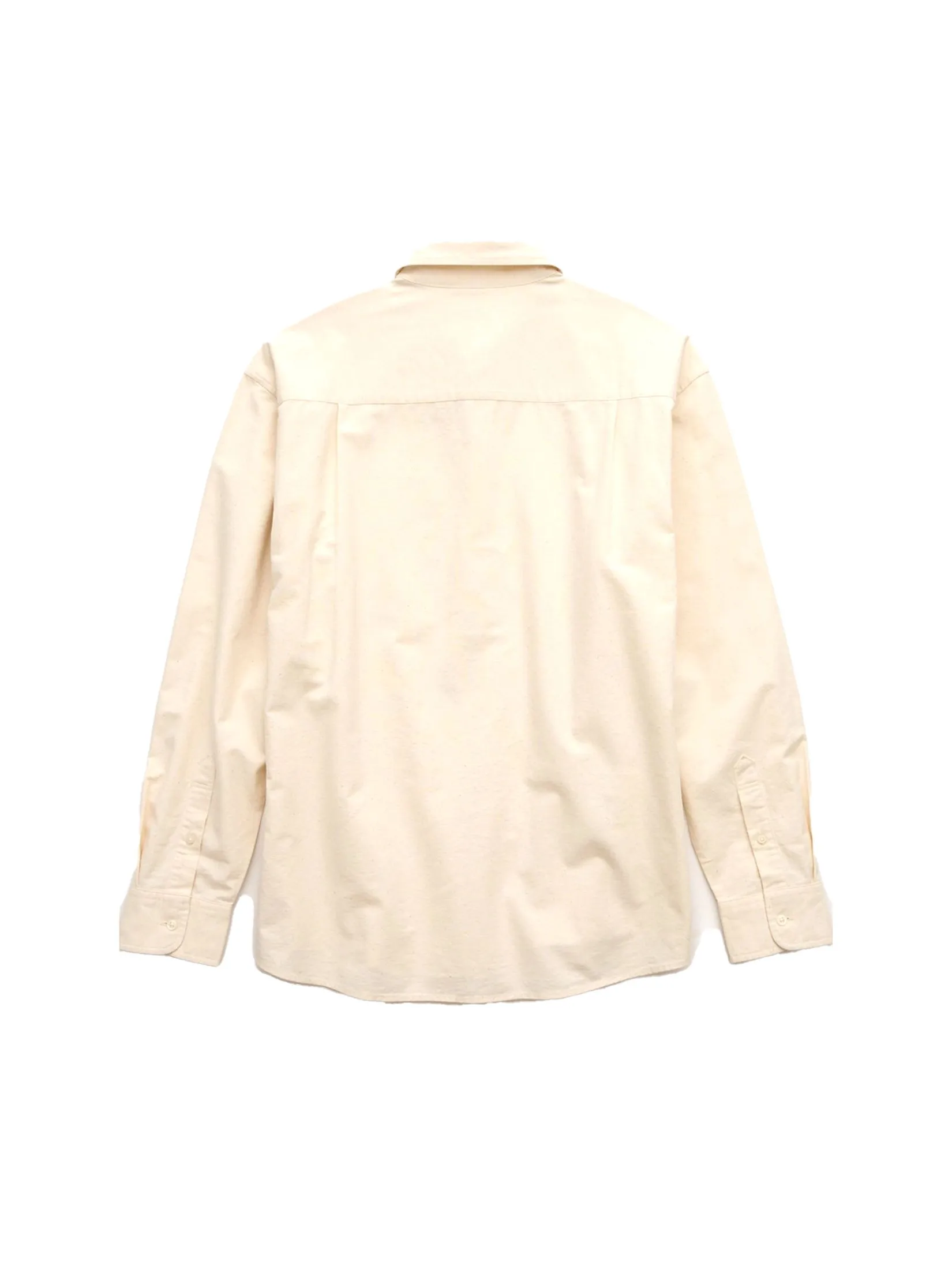 AMERICAN EAGLE MEN OVERSIZED CSC SAMIR NATURAL OXFORD SHIRT 142 SEA SALT