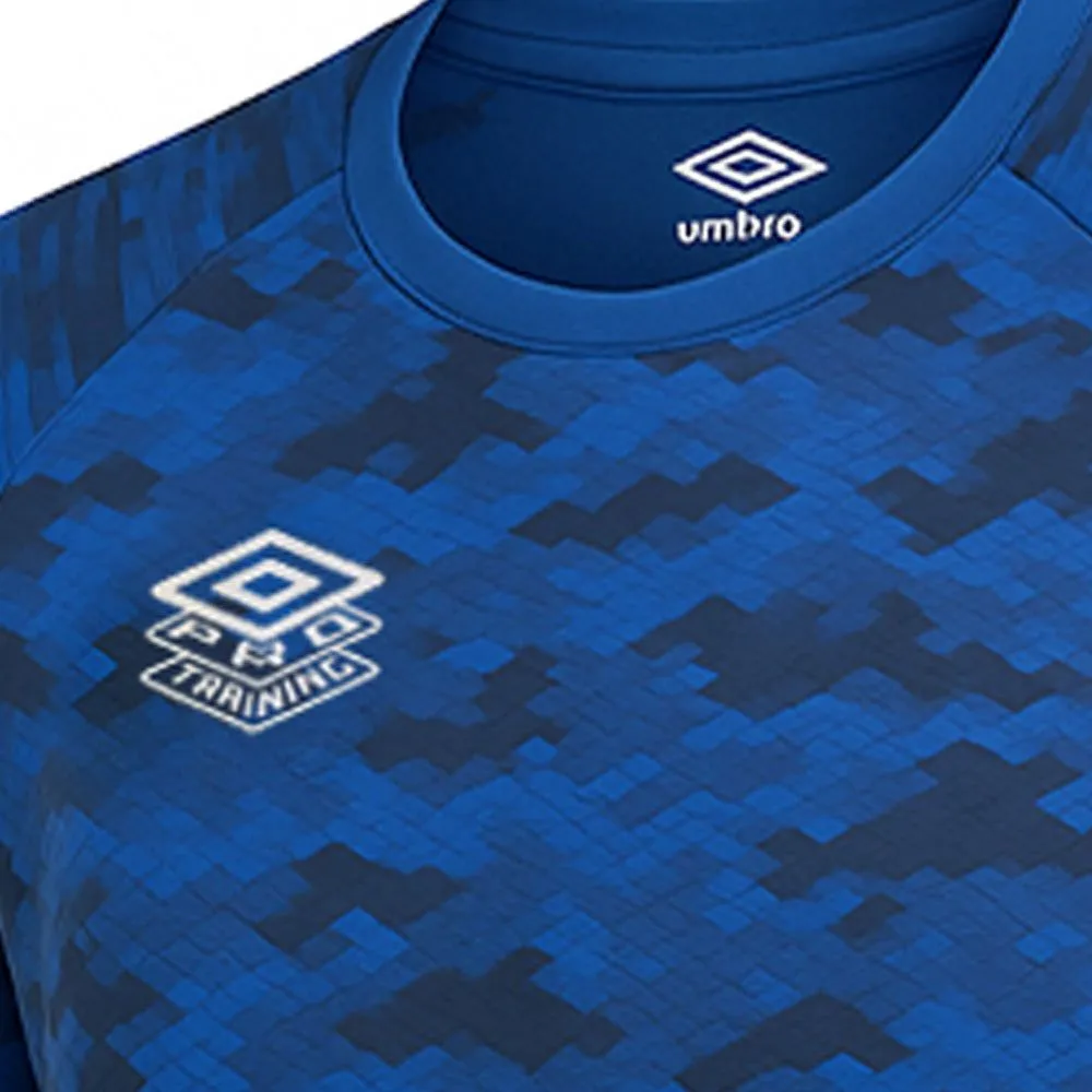 UMBRO Men Football Jersey Pro Training Graphic Blue - UM126AP568EJTH