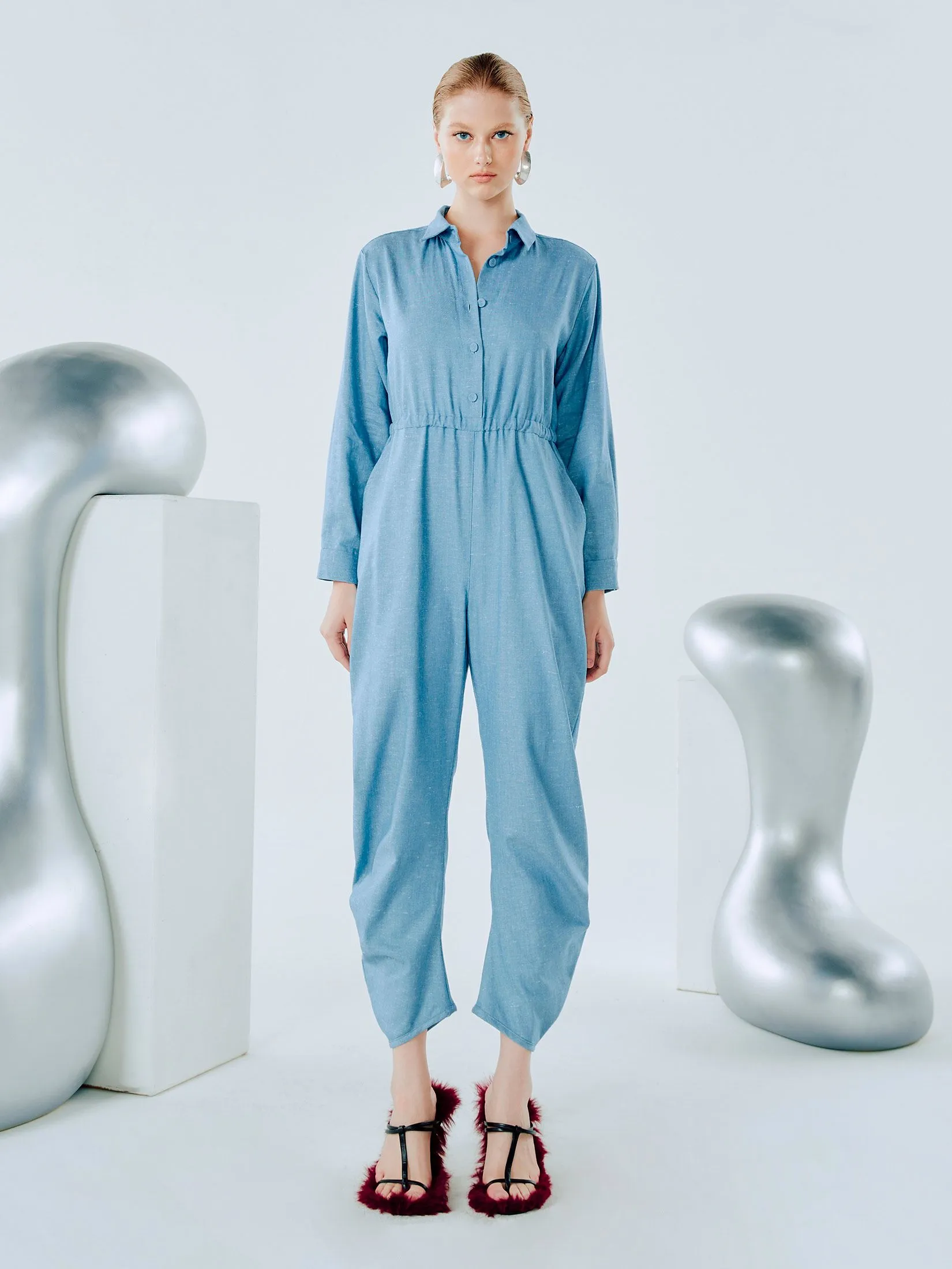 SHAKA Woman Jumpsuit The Melting Blue