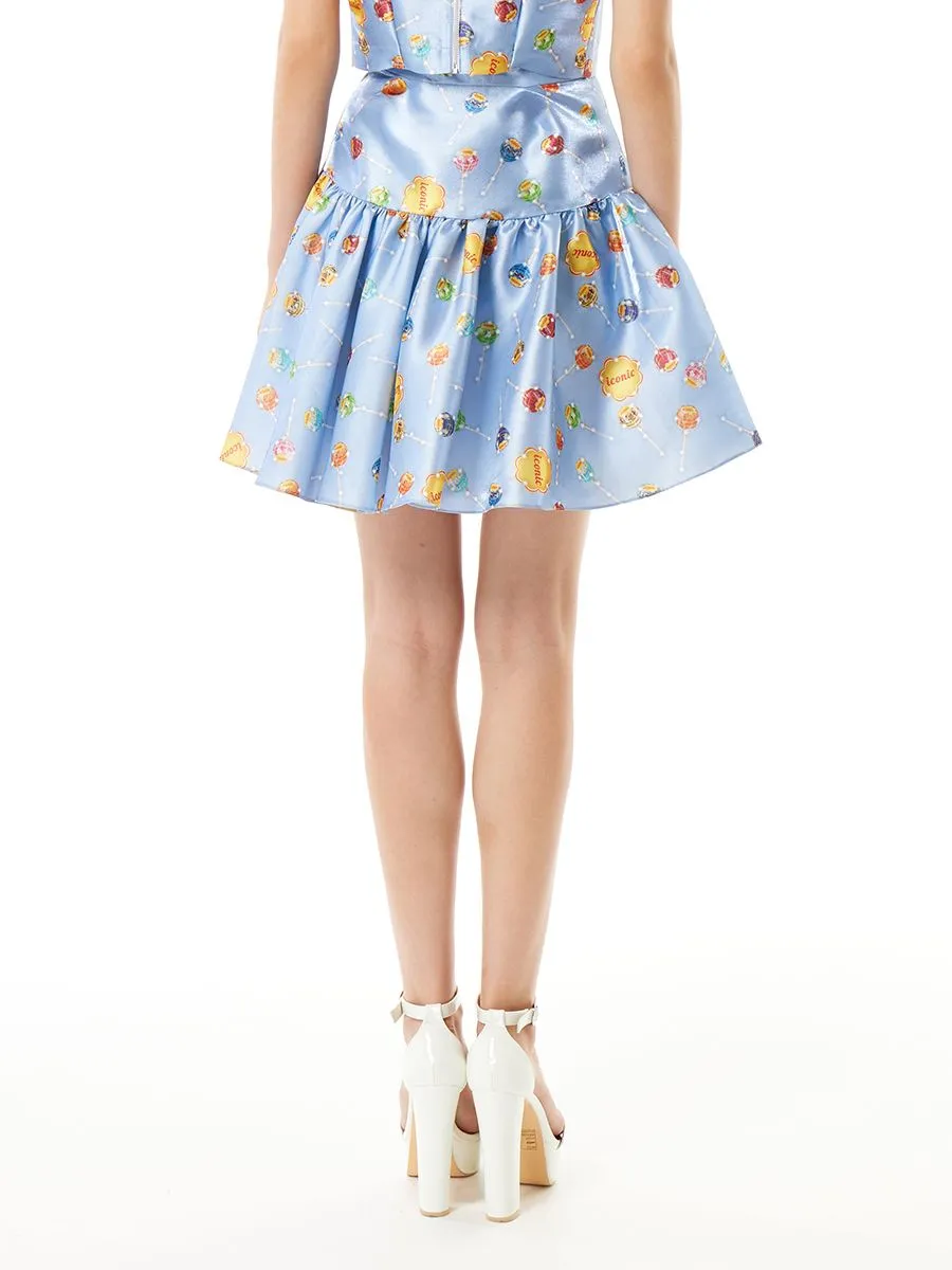 ICONIC WOMAN BLUE AMOS SKIRT