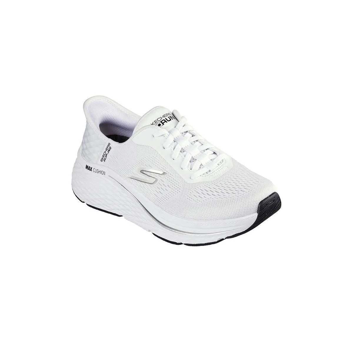 SKECHERS Women Running Shoes Slip-ins®: Max Cushioning Elite™ 2.0 - Vanish White - SK108SH696DTTH