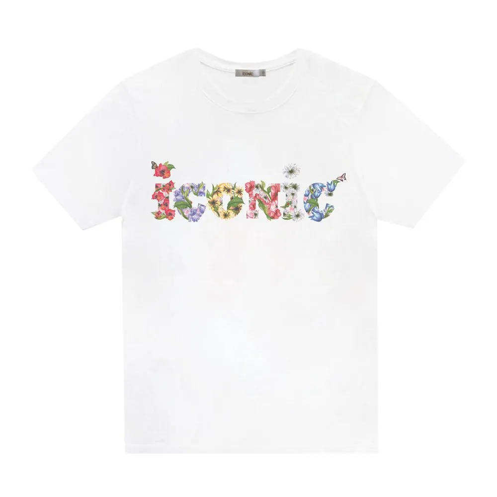 ICONIC WHITE FLORESCENCE T-SHIRT