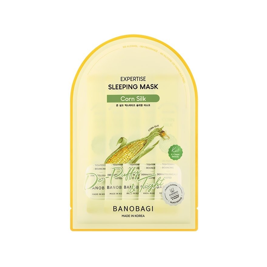 Banobagi Expertise Sleeping Mask Corn Silk 5 Ml. 5'S - Yellow