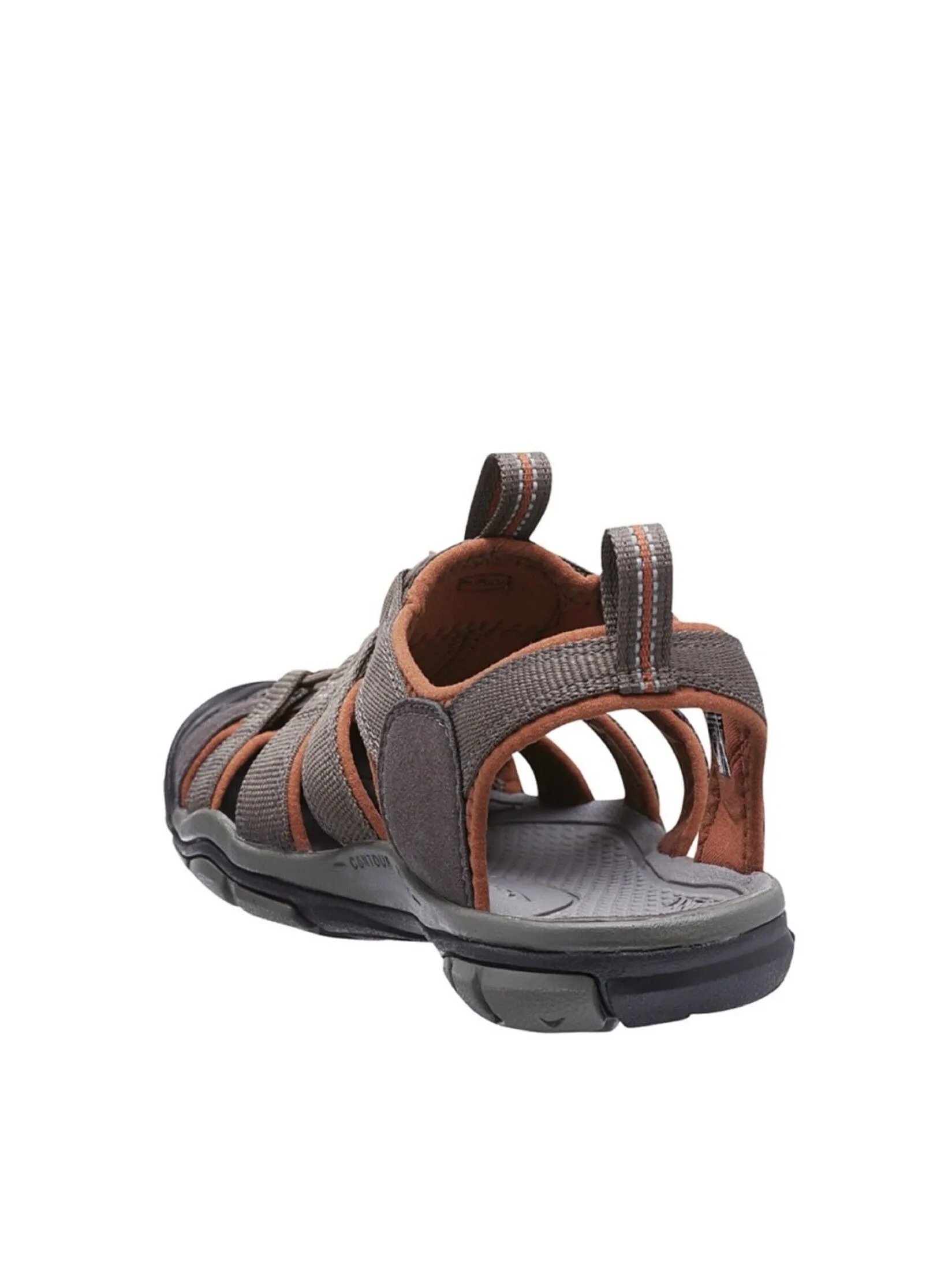 KEEN Men's Sandals CLEARWATER CNX (RAVEN/TORTOISE SHELL)
