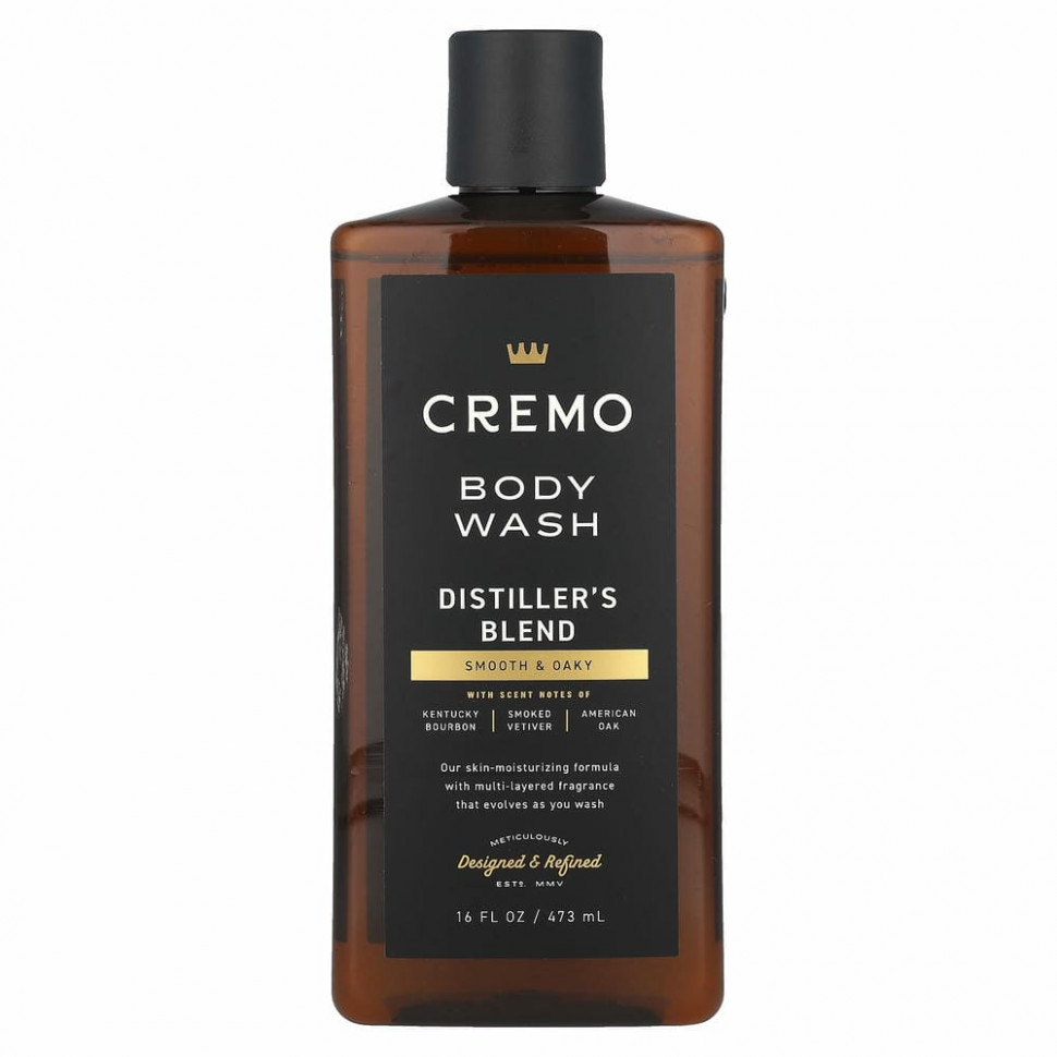 Cremo, Reserve Collection, Body Wash, No 13, Distiller's Blend, 16 fl oz (473 ml)
