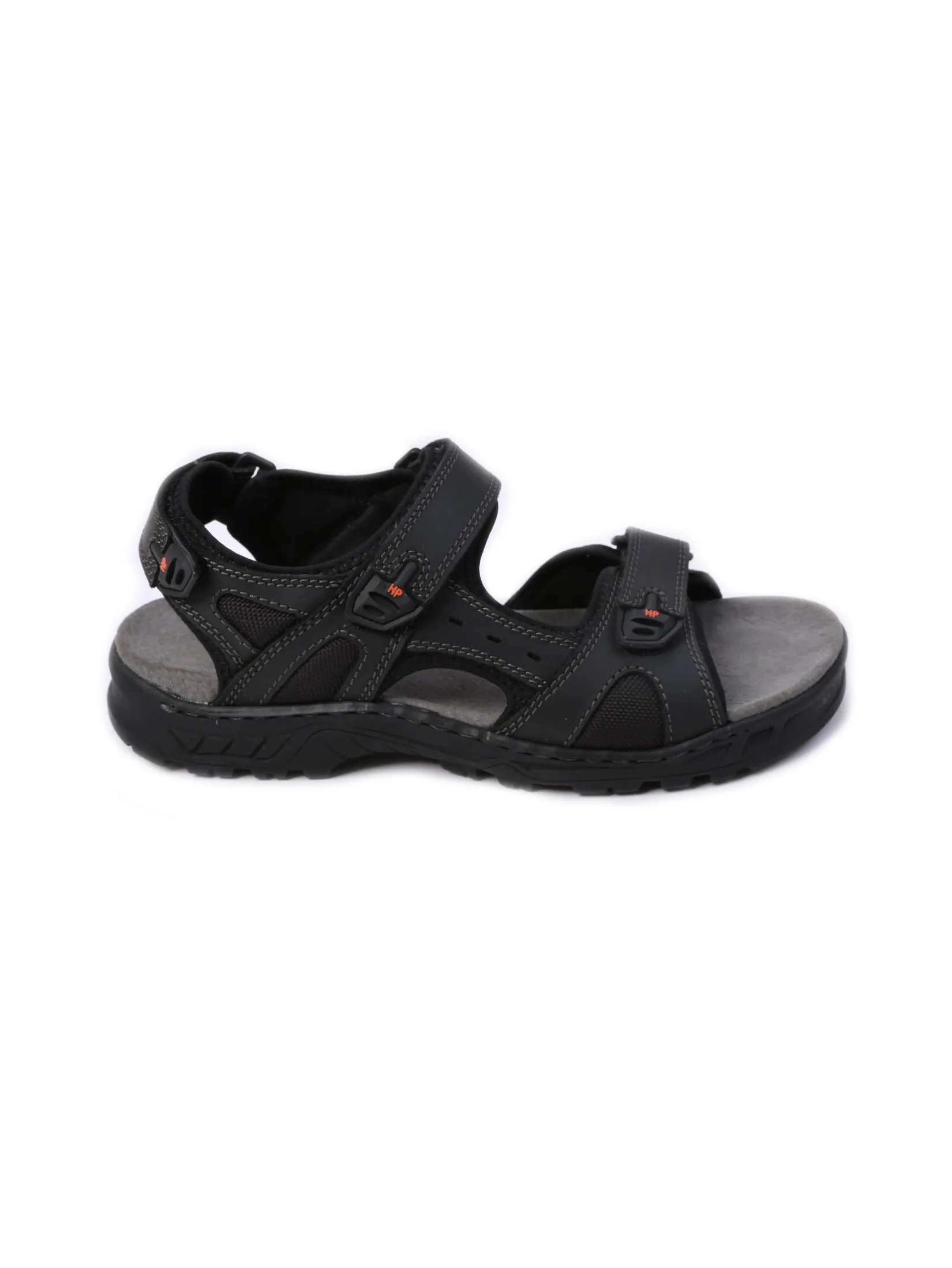 HUSH PUPPIES Men's Shoes Sandals Slingback  - BLACK