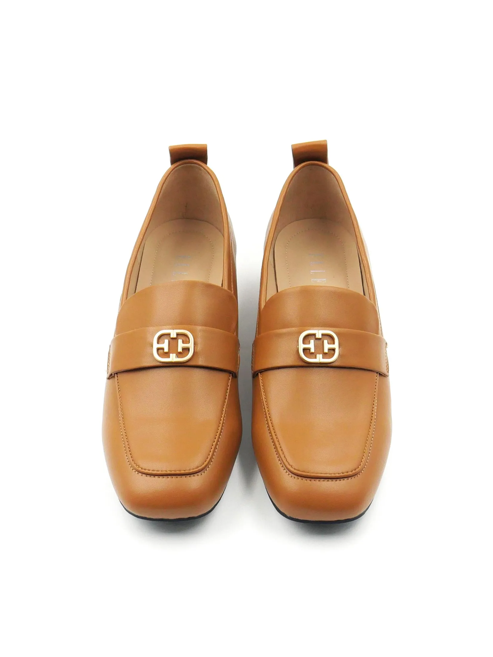 ELLE Women MOCCASIN LOAFER รุ่น ELMM001 - CARAMEL