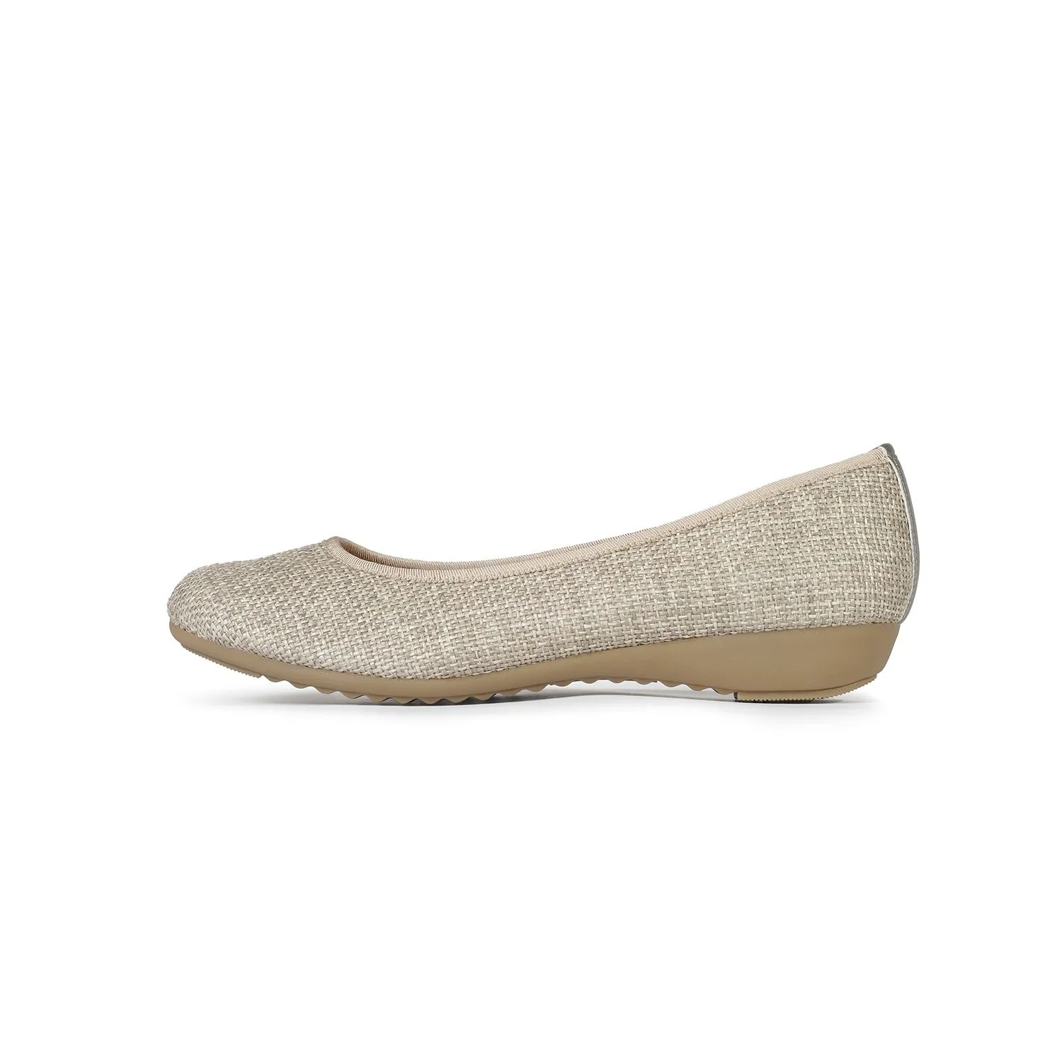 JOLI SNOB Light Gray Women Comfort Flats