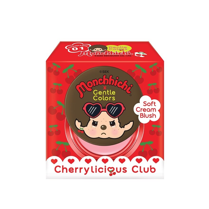 Gentle Colors x Monchhichi Blush 01