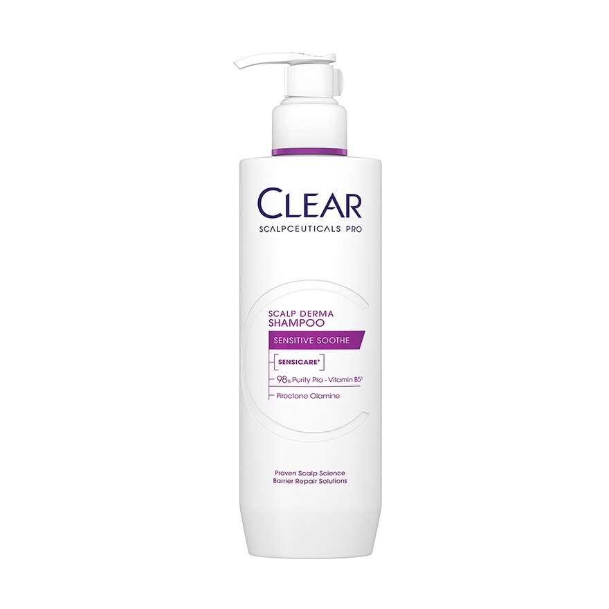 Clear Saclpceuticals Pro Scalp Derma Shampoo Sensitive Soothe 300 G. - Purple