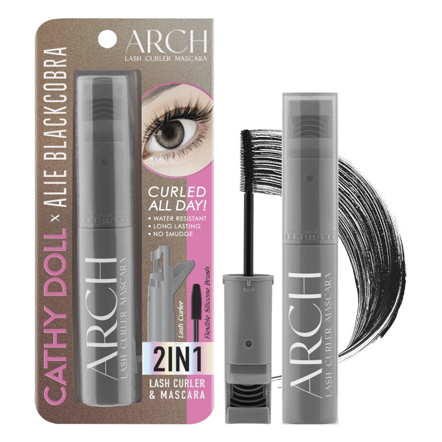 Cathy Doll Arch Lash Curler Mascara 8g. Black - Black
