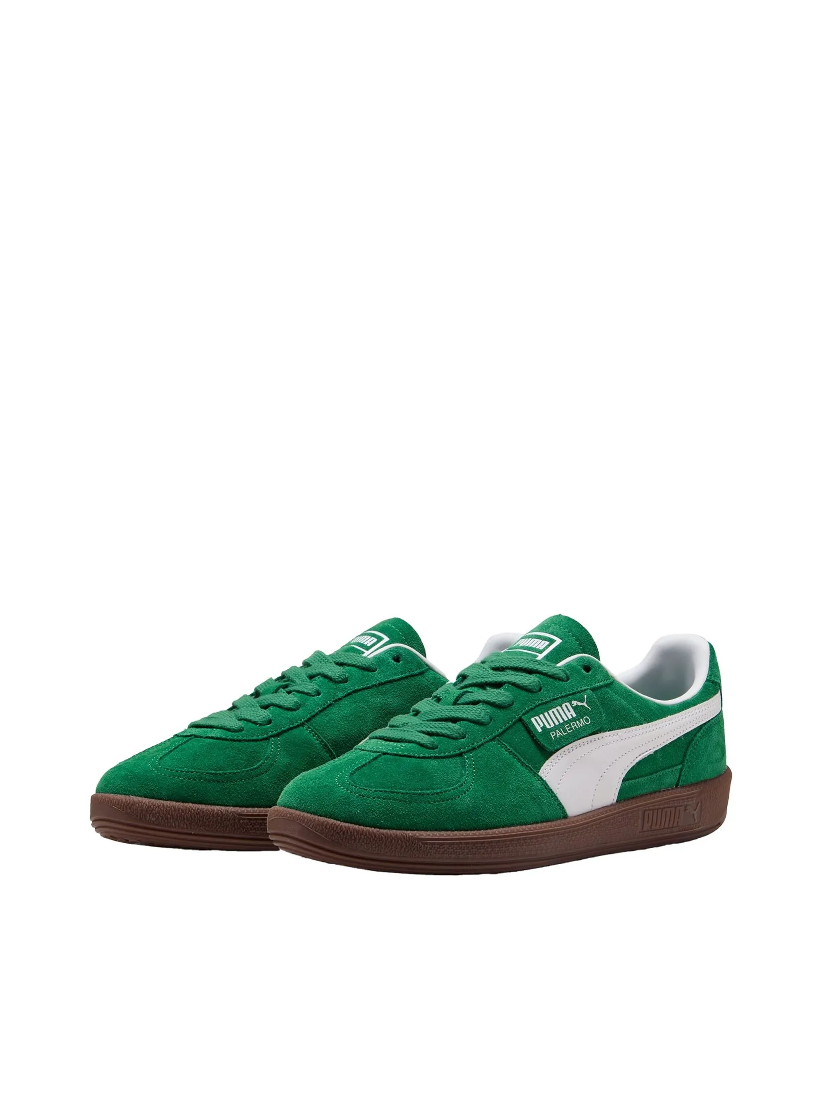 PUMA Unisex Sneakers Palermo Archive Green-PUMA White