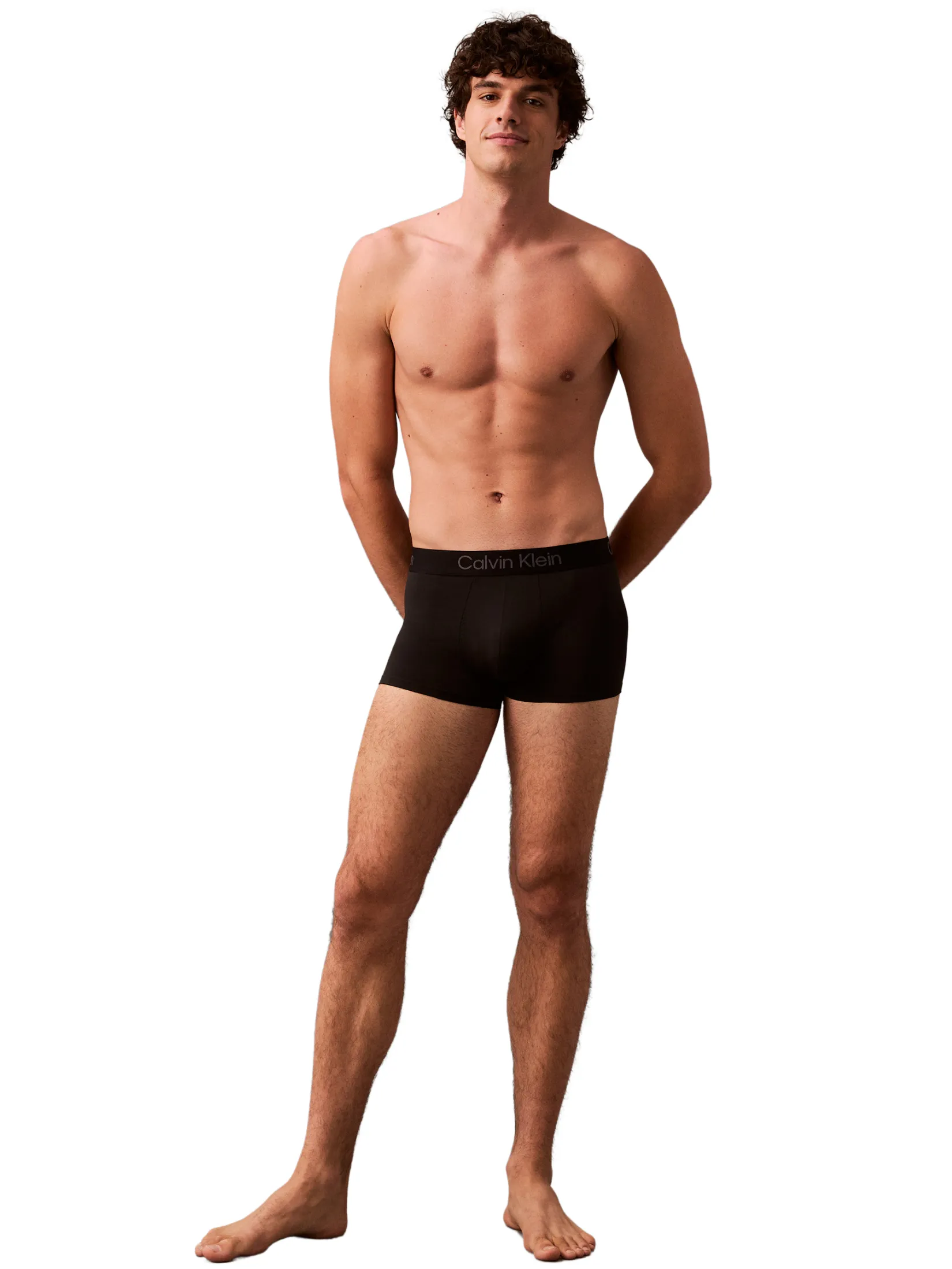 CALVIN KLEIN Men's Calvin Klein Pro Fit Micro Low Rise Trunk Black