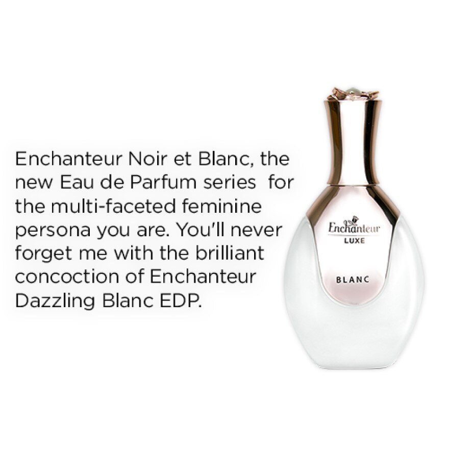 Enchanteur Luxe Eau De Parfum 50ml. Blanc