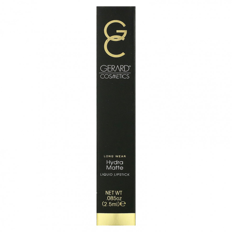 Gerard Cosmetics, Матовая жидкая губная помада Hydra, Bare It All, 2,5 мл (0,085 жидк. Унции)