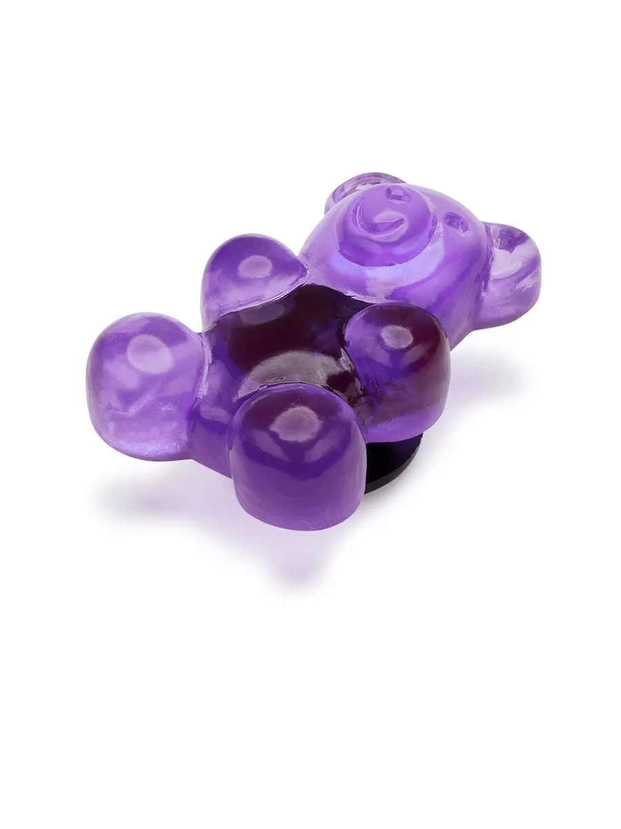 CROCS MULTICOLOR CROCS Jibbitz Purple Candy Bear Shoes Charm