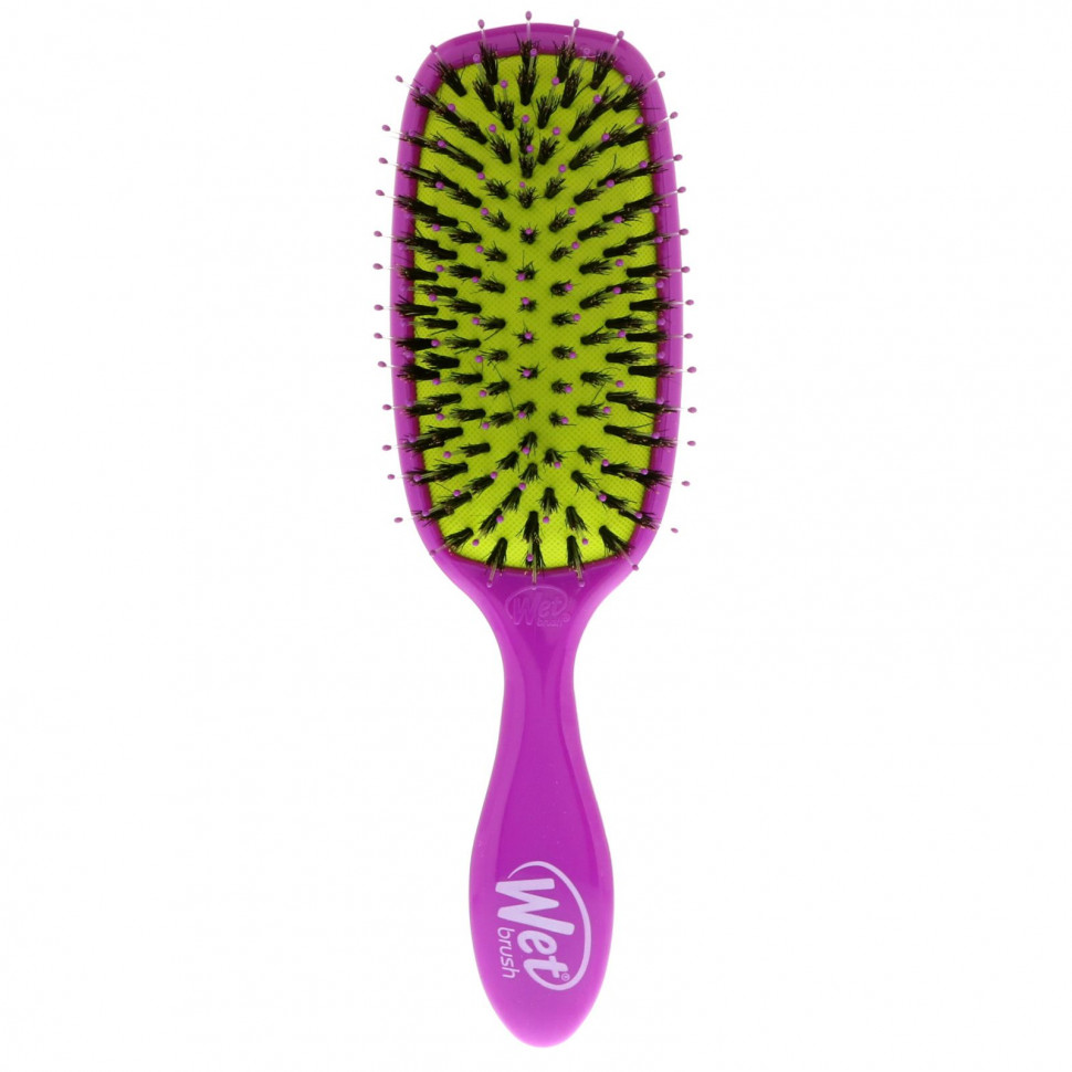 Wet Brush, Кисть для улучшения блеска, Maintain, Purple, 1 кисть
