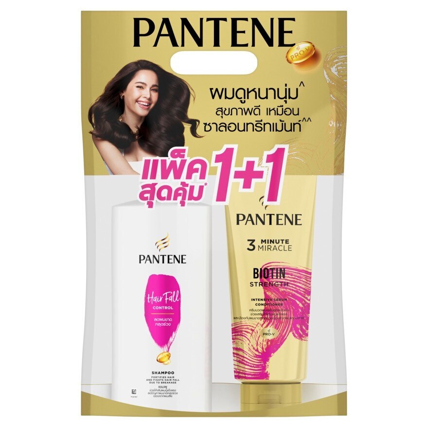 Pantene Hair Fall Control Set (Shampoo 380 Ml.+Conditioner 250 Ml.)